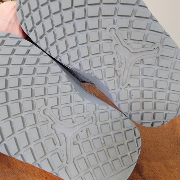 Jordan Hydro 5 Kids Gray Slide Sandals Size 7C - Picture 12 of 14